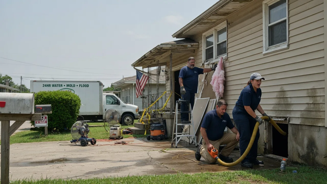 Water Damage Repair in Melvern, KS near me